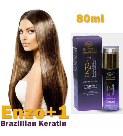 ENZO + 1 Morocco Oil Serum With Collagen Crystal And Coloring Treatment For Keratin 80ml